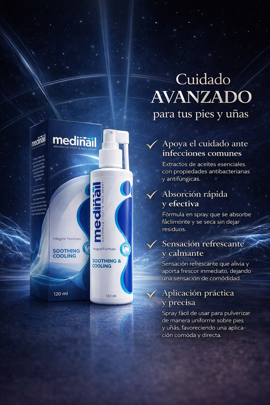 SPRAY PARA HONGOS DEL PIE ( MEDINAIL )